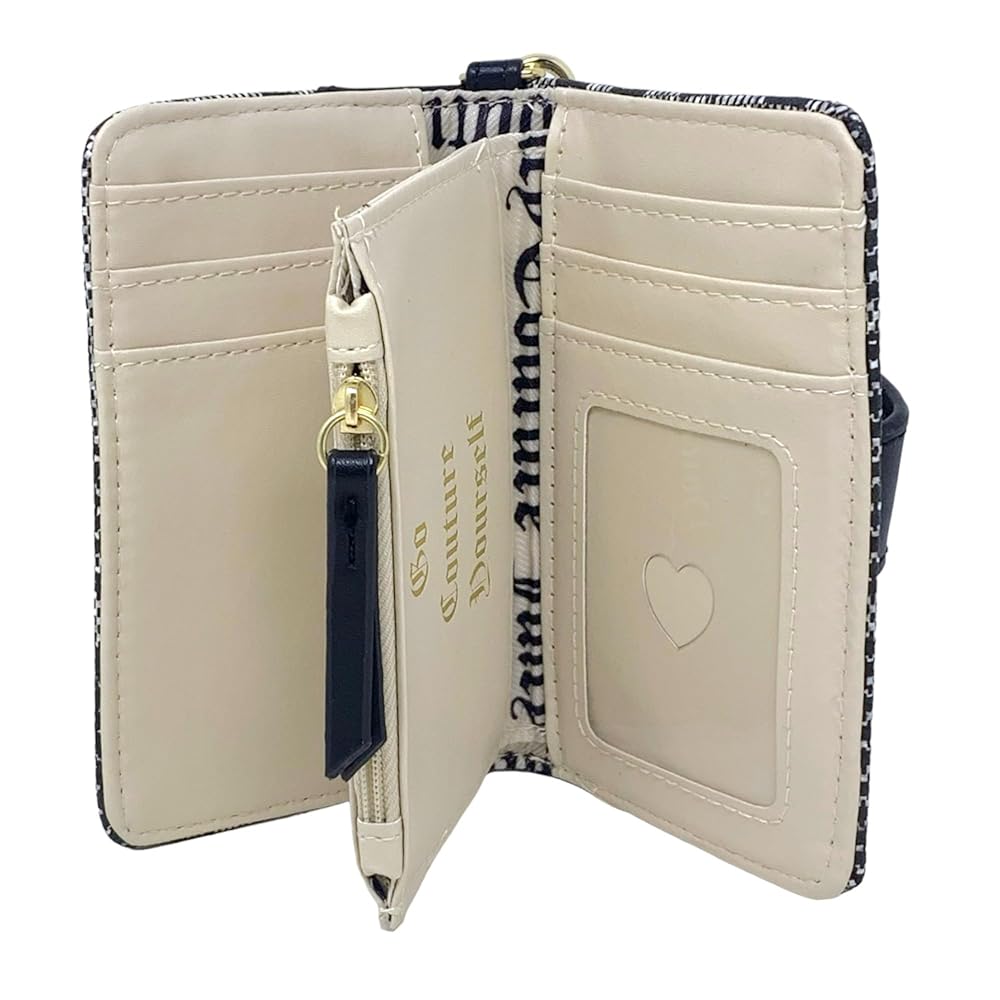 Juicy Couture ケース ネイビー Amazon.com: Juicy Couture Tab Card Case Wallet with Keyring